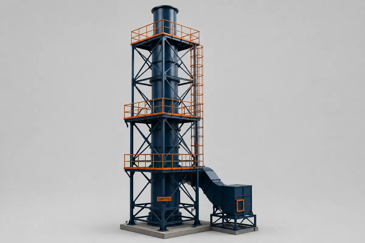 Chimney Fabrication — view 1