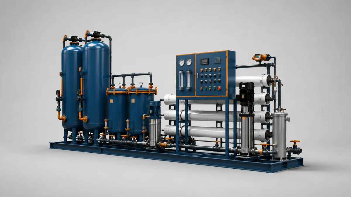 Water Treatment Plant (DM / Softener / RO) — view 1
