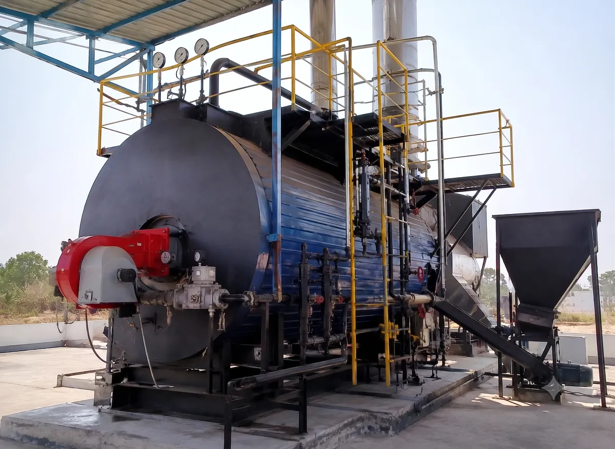 Biomass Fired Boiler — view 1