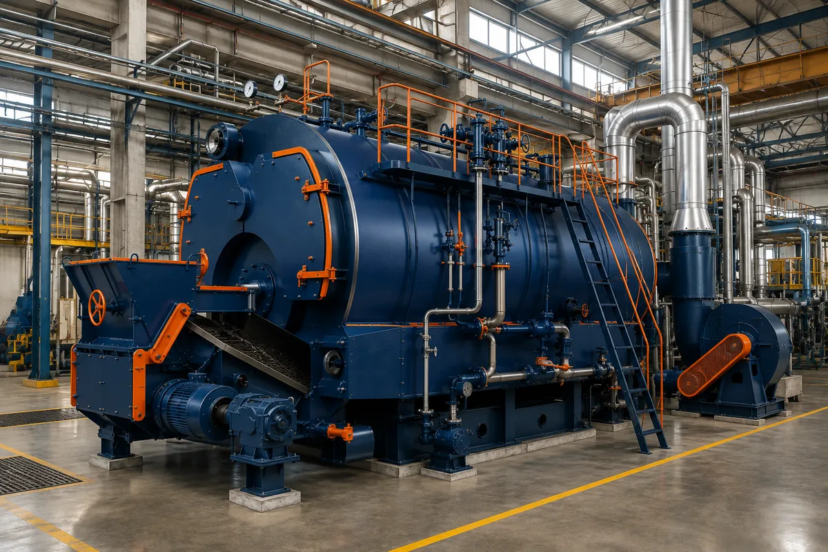 Coal Fired Boiler — view 1