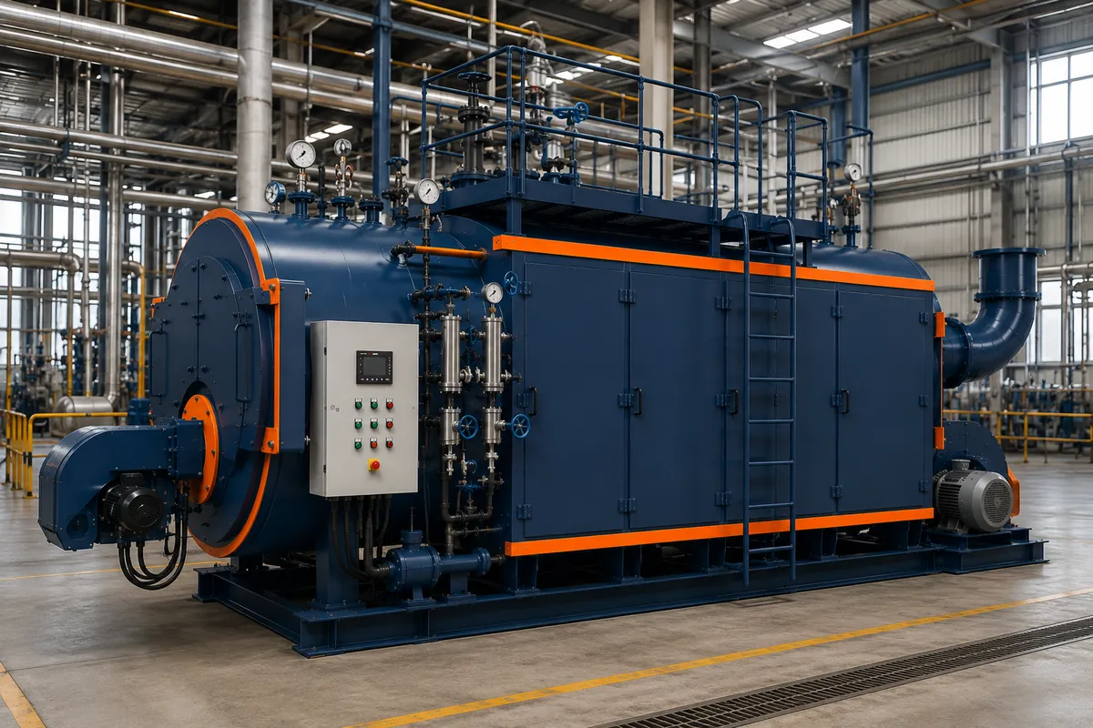 Packaged Steam Boiler — view 1