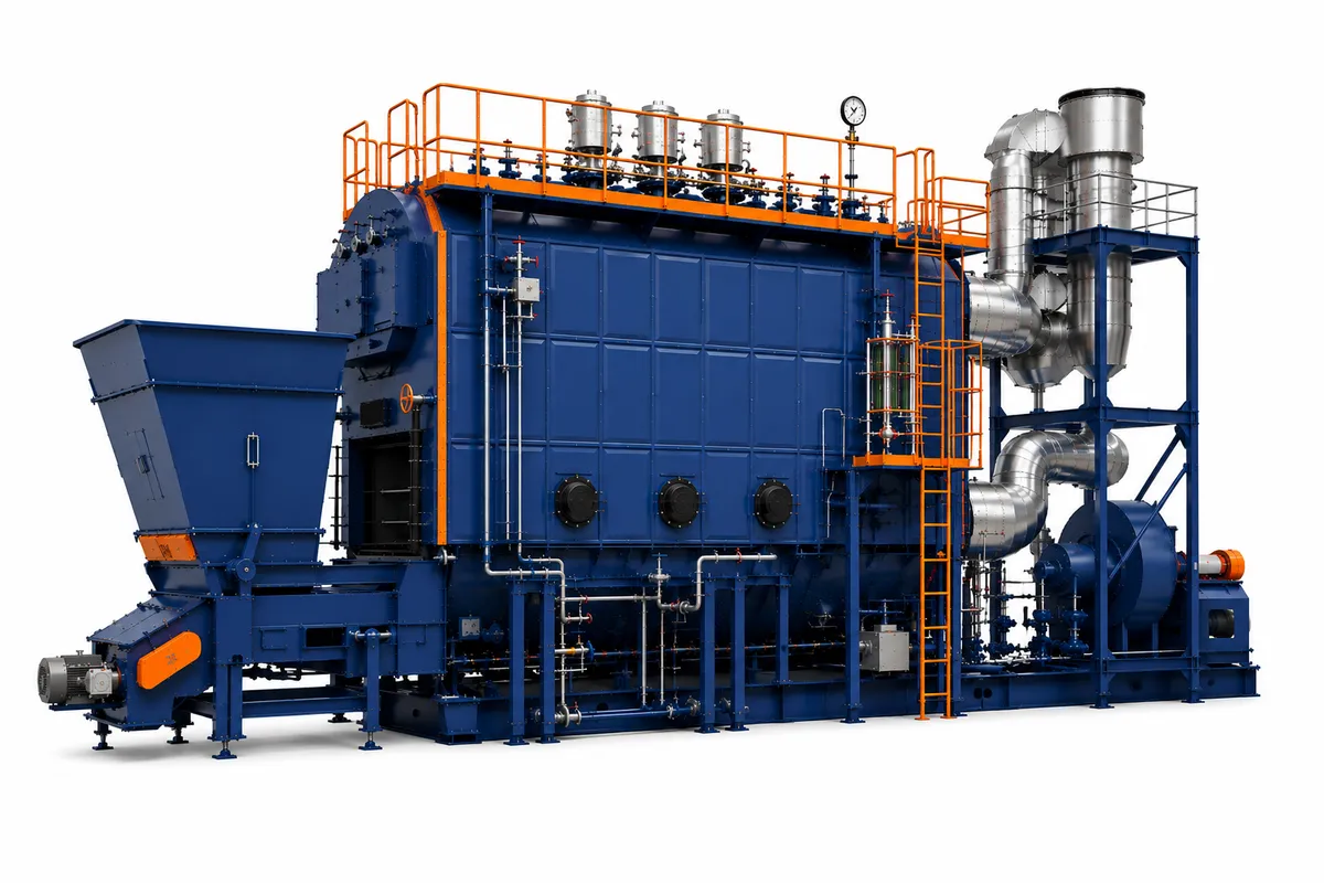 RDF Fired Boiler — view 1