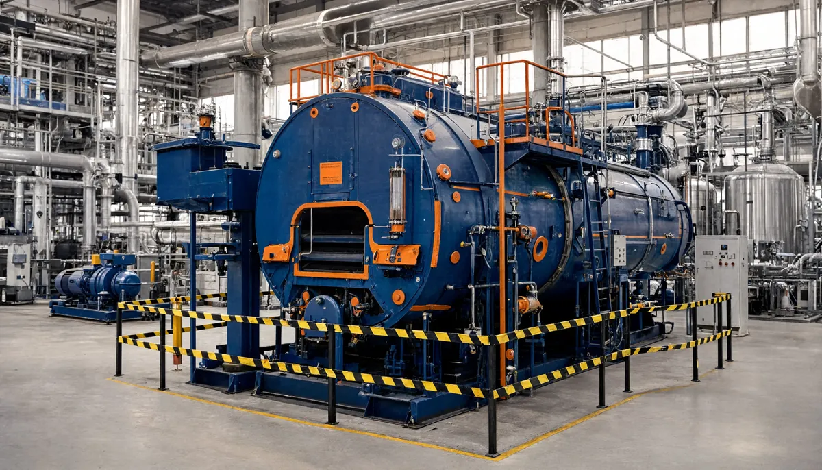 Reciprocating Grate Boiler — view 1