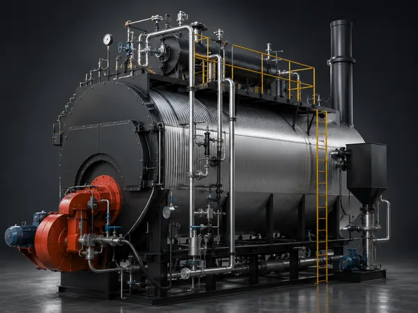 Slop Fired Boiler