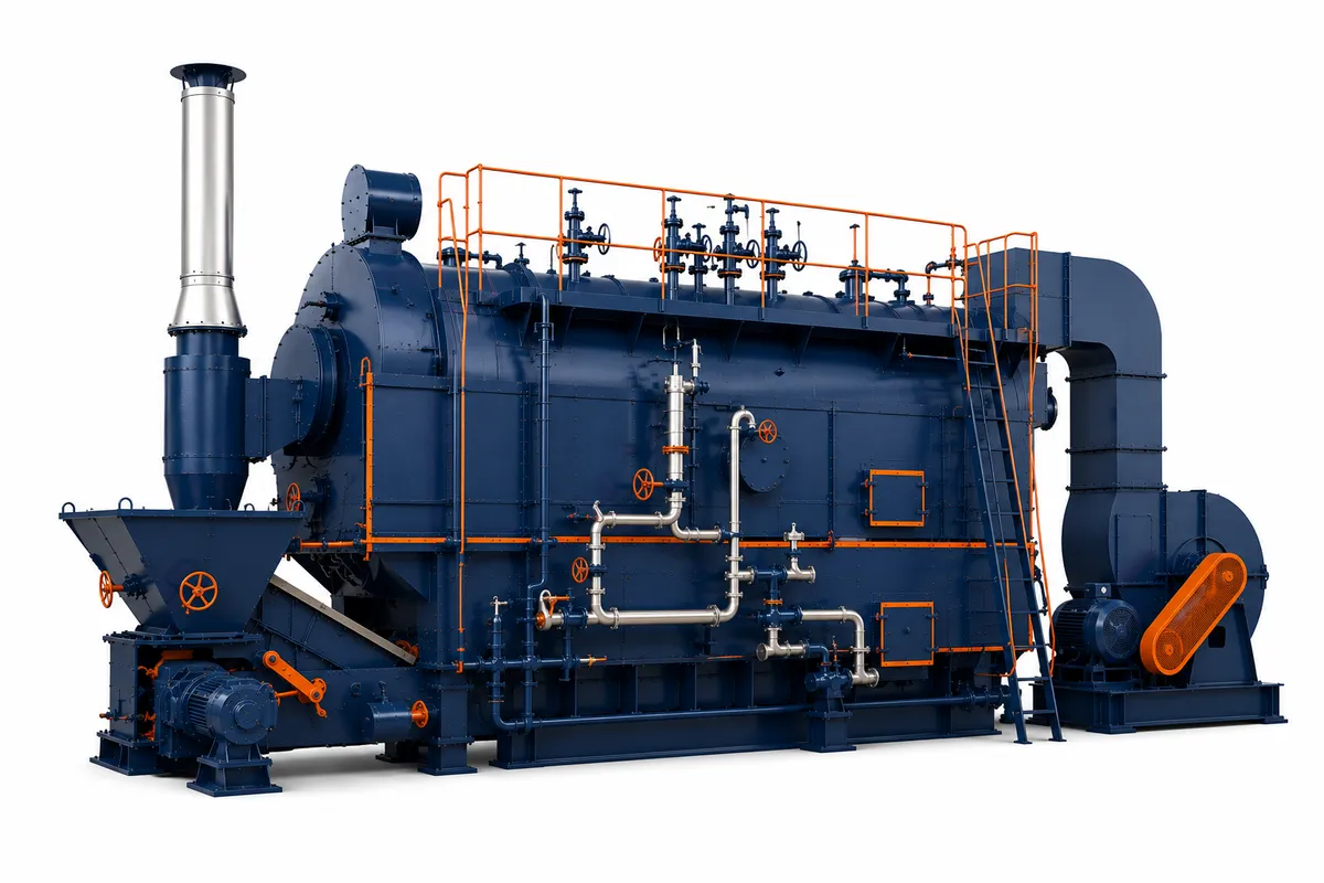 Travelling Grate Boiler — view 1