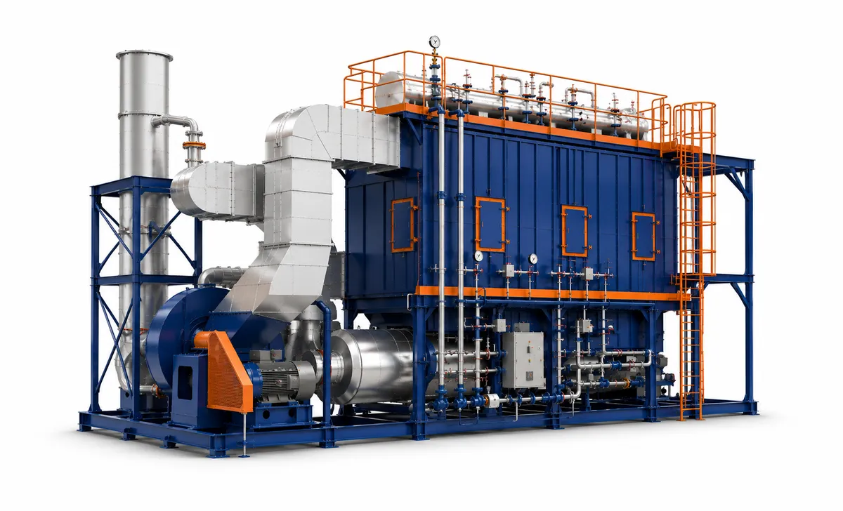 Waste Heat Recovery Boiler — view 1