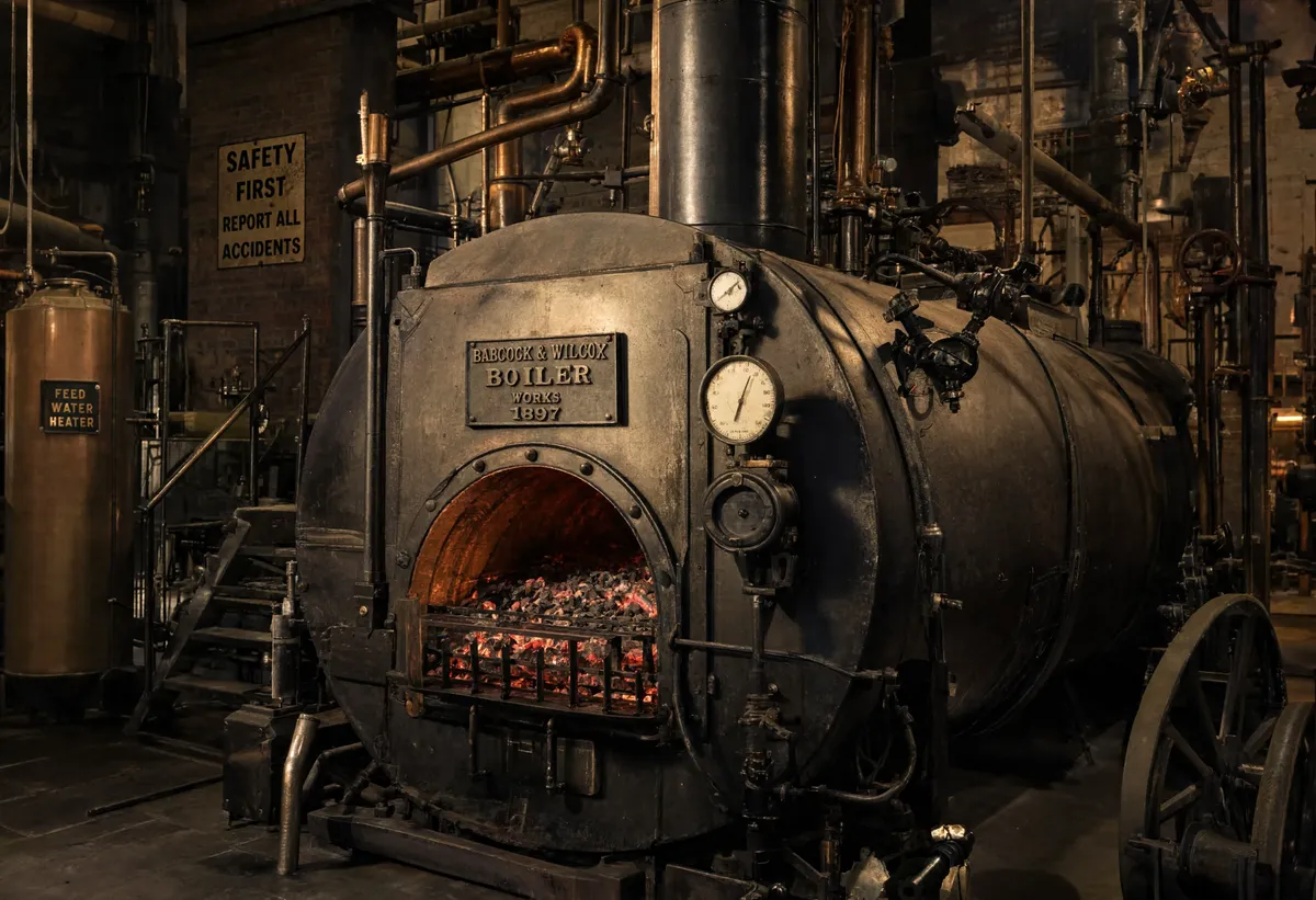 Wood Fired Boiler — view 1