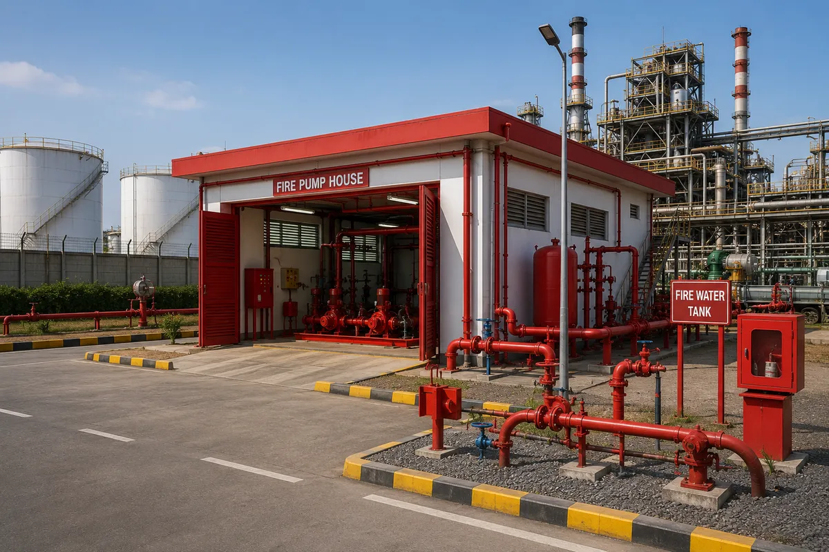 Fire Pump House — view 1