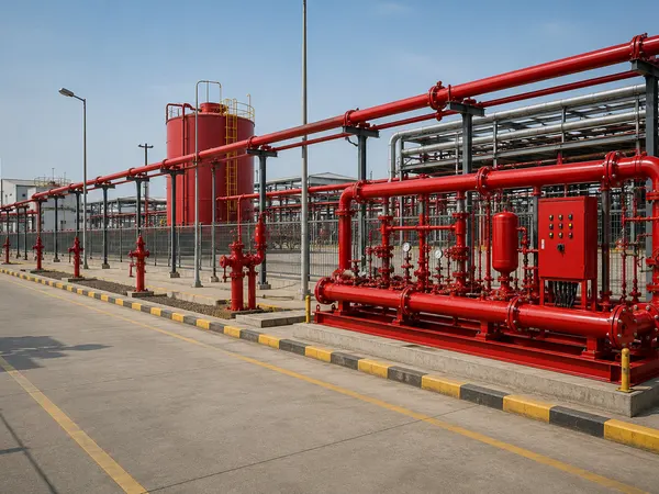 Fire Water Piping Network