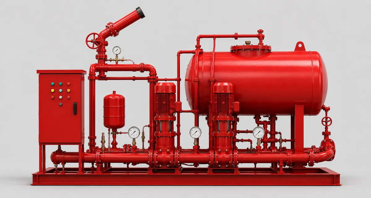 Foam Fire Fighting System — view 1