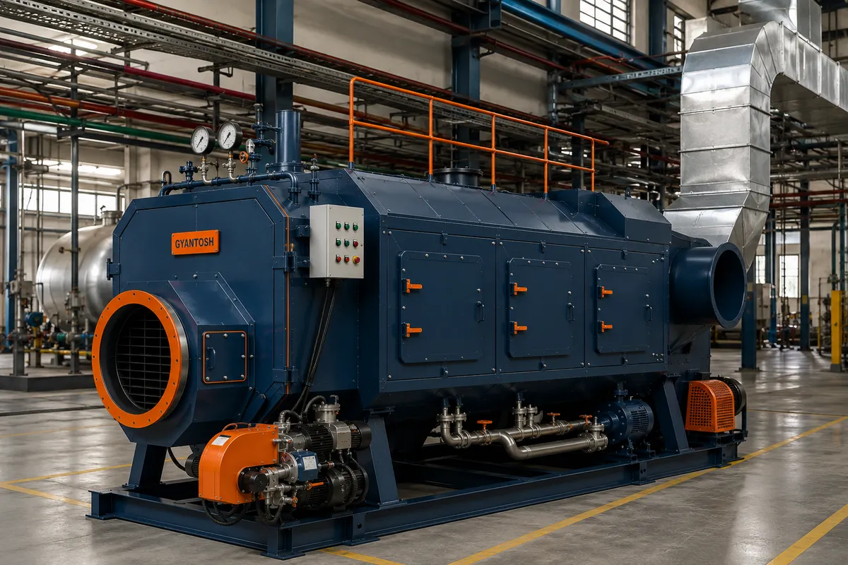 Direct Fired (Solid / Gas / Oil) Hot Air Generator — view 1