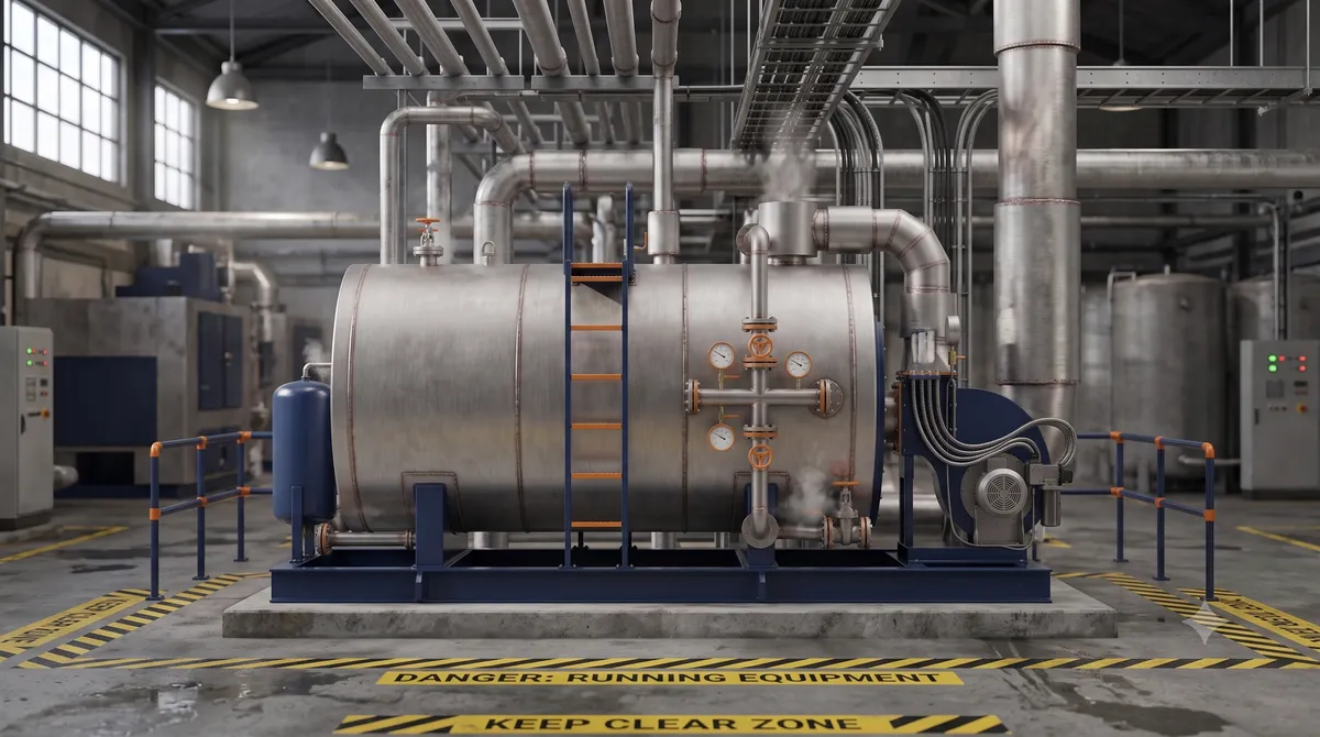 Oil / Gas Fired Hot Water Generator — view 1