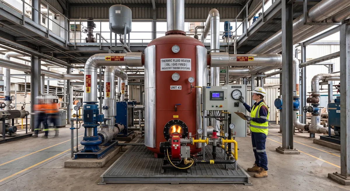 Oil / Gas Fired Thermic Fluid Heater — view 1